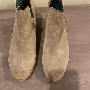 Sorel Women's Suede Ankle Boots - Tan